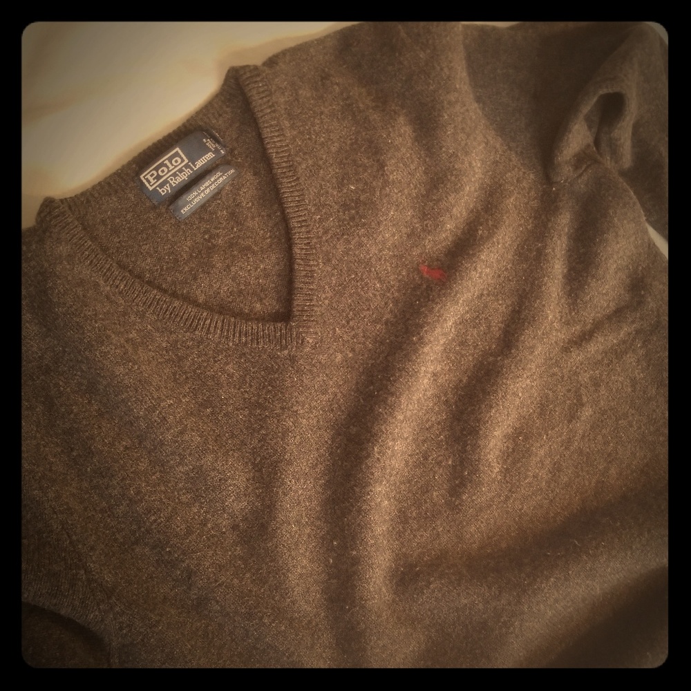 V-neck sweater